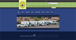Desktop Screenshot of cedargroverescue.org